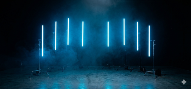 Lights set up